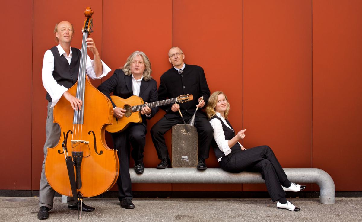 Swing op de deel Foto 1